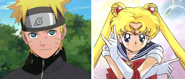 Naruto Shippuden e Sailor Moon via dal pomeriggio di Italia 1