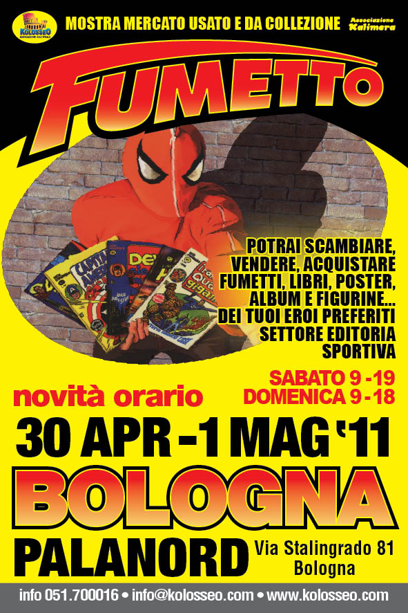 Bologna Comics Flyer Bologna Comics Flyer