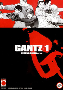 Gantz 1 cover