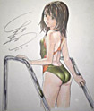 Masakatsu Katsura Zetman drawing of Konoha Amagi for charity Masakatsu Katsura Zetman drawing of Konoha Amagi for charity