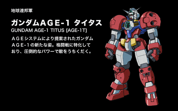 Gundam Age 1 Titus Gundam Age 1 Titus