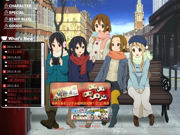K-On in Inghilterra K-On in Inghilterra