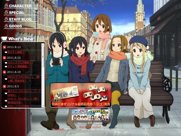 K-On in Inghilterra