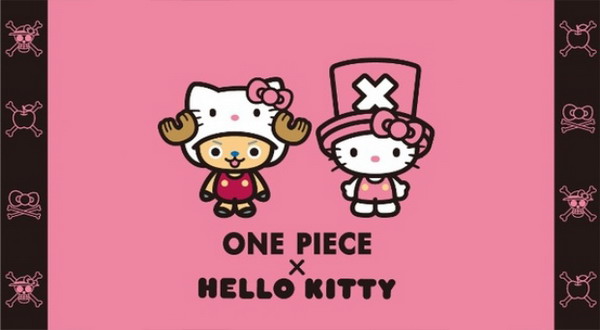 One Piece x Hello Kitty