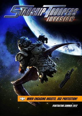 Starship Troopers: Invasion - locandina taeser Starship Troopers: Invasion - locandina taeser