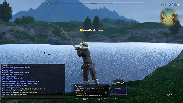 Final Fantasy XIV - Gathering 03 - Fisher Fishing
