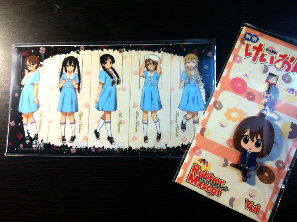 merchandise Eiga K-on! merchandise Eiga K-on!