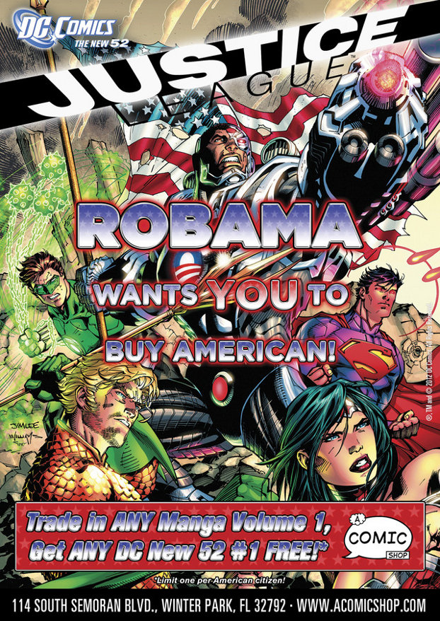 Robama and the DC Comics Robama and the DC Comics