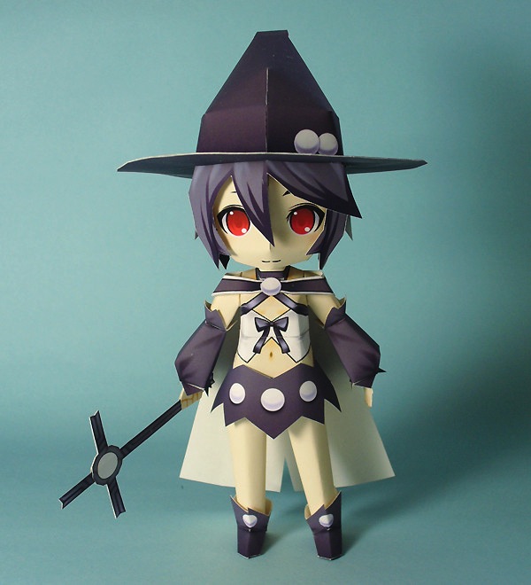 Madoka Kazumi papercraft Madoka Kazumi papercraft