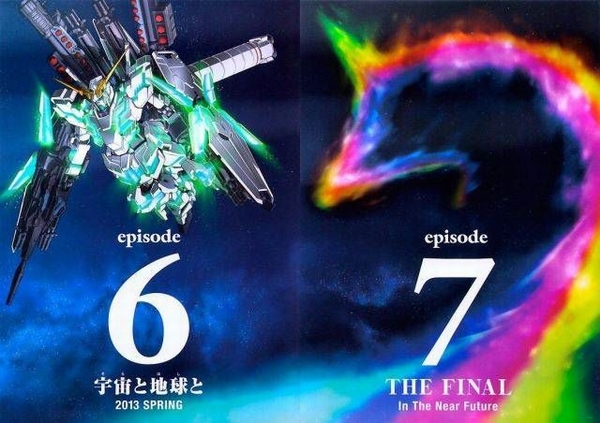Gundam Unicorn:Eps 6-7 Locandine