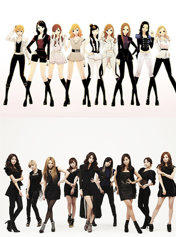 Girls' Generation manga Girls' Generation manga