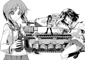 Comic Flapper Girls & Panzer small