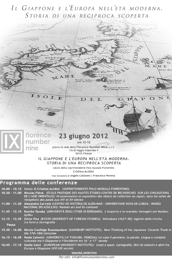 convegno Giappone e l'Europa nell'et� moderna
