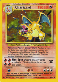 Charizard set base Holo