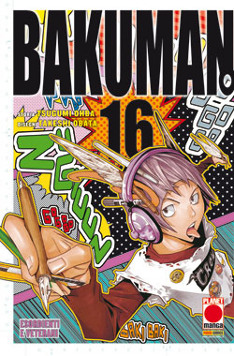 Bakuman vol. 16 cover - Takeshi Obata a Lucca