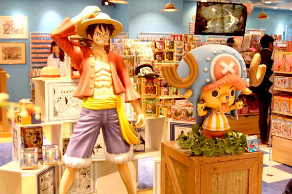 One Piece Mugiwara Store - Interno