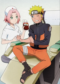 Naruto for blood donation
