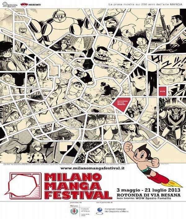 Milano Manga Festival 2013: Locandina