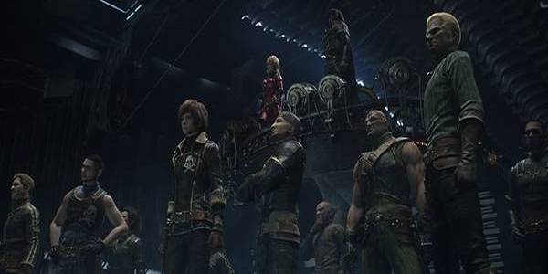  Harlock CG 2013: Equipaggio