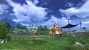 Final Fantasy XIV - Camp Bloodshore in 1.0