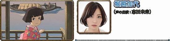 Kaze Tachinu - Cast:Mirai Shida Kaze Tachinu - Cast:Mirai Shida