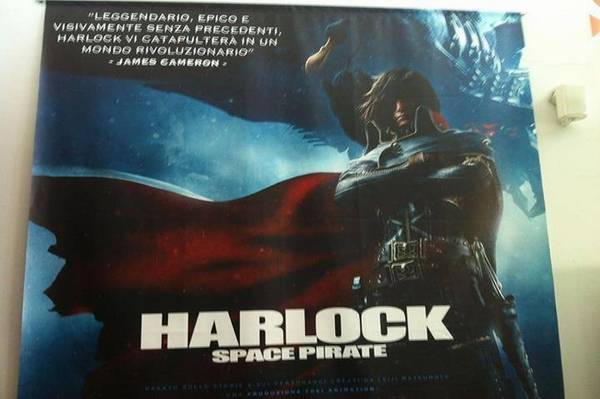 Capitan Harlock Poster Lucky Red 2014
