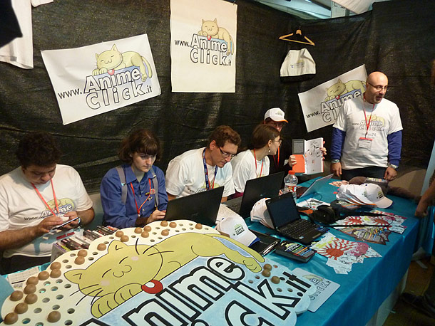 Lucca 2013 - Visuale Stand AnimeClick.it Lucca 2013 - Visuale Stand AnimeClick.it
