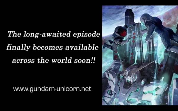 Gundam Unicorn Eps 7 Promo Poster Gundam Unicorn Eps 7 Promo Poster