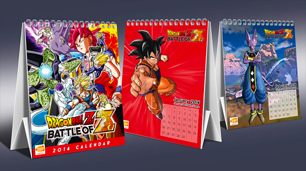 Calendario Dragonball Calendario Dragonball