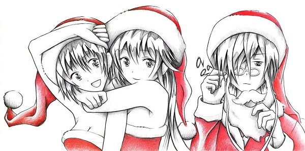Buon Natale a tutti da AnimeClick.it! - 2013 by Bob71