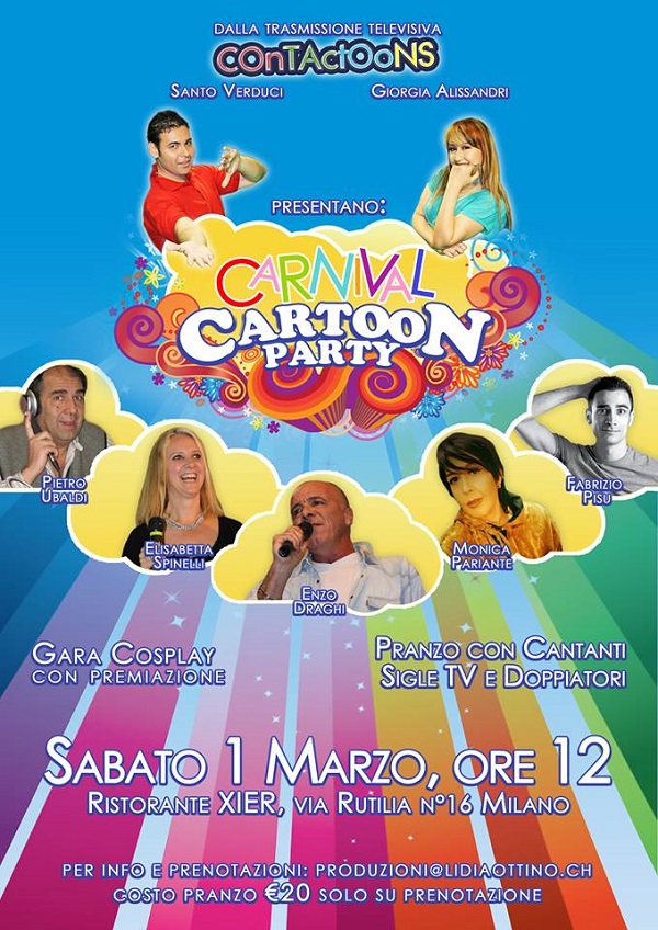 Contactoons Carnival Cartoon Party 2014