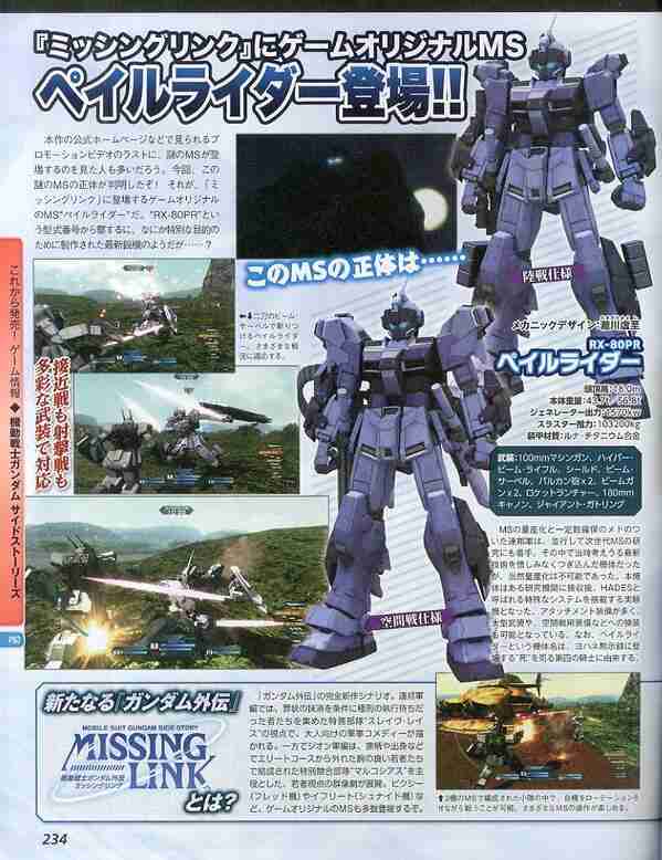 Gundam Missing Link: Pale Rider