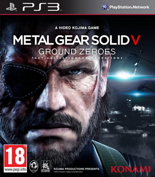 Metal Gear Solid V - Ground Zeroes cover PS3