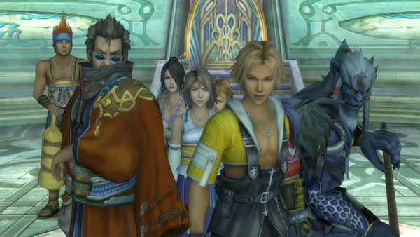 Final Fantasy X HD Remaster party