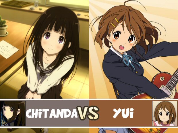Saimoe Animeclick: Chitanda vs Yui