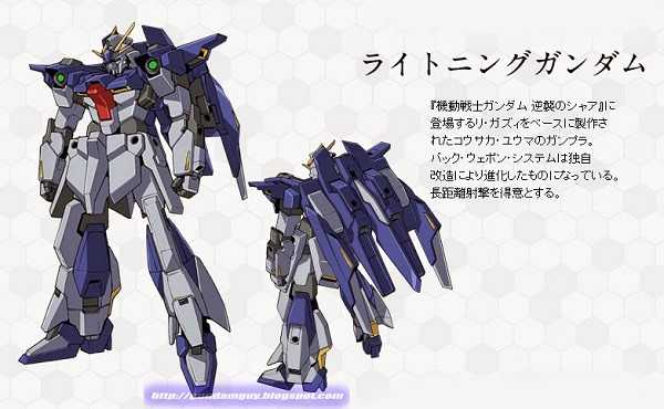 Gundam Build Fighters try:  Lighting Gundam