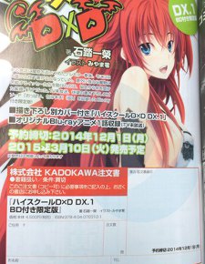 High School DXD new special anime