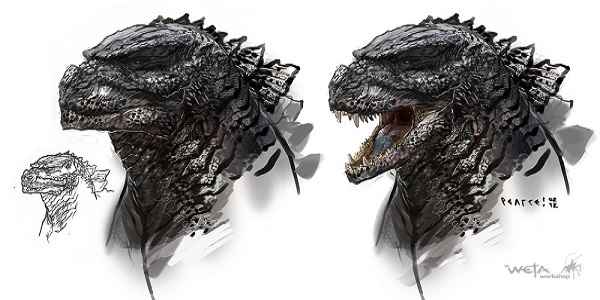 Godzilla 2014 Weta Concept Art
