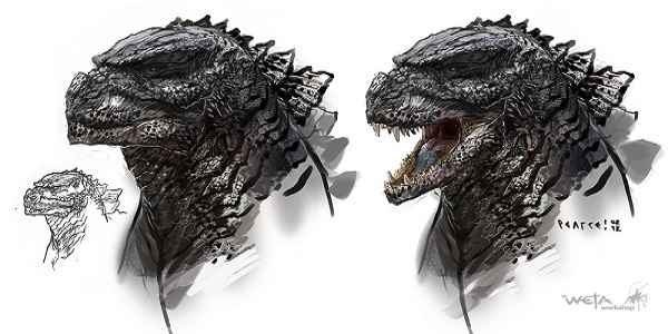 Godzilla 2014 Weta Concept Art Godzilla 2014 Weta Concept Art