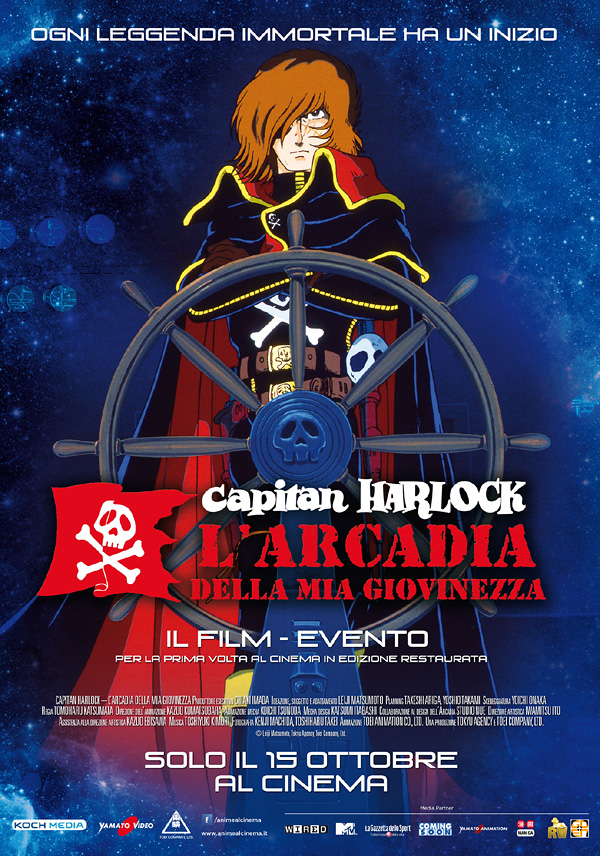 Capitan Harlock locandina Capitan Harlock locandina