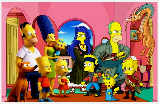 The Simpsons and anime Now