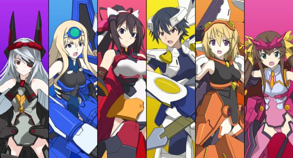 Infinite Stratos VS Colors Infinite Stratos VS Colors