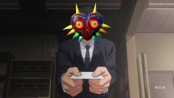 Zelda Majora Mask anime meme