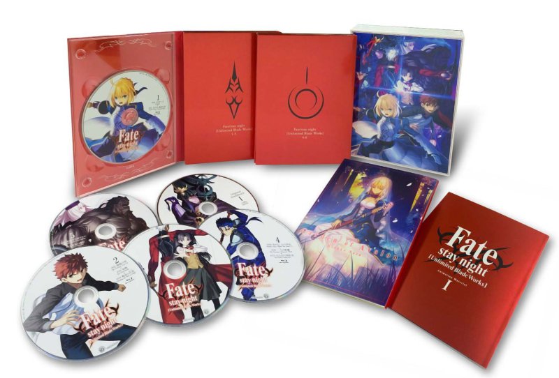 Fate Stay night Unlimited Blade Works Box