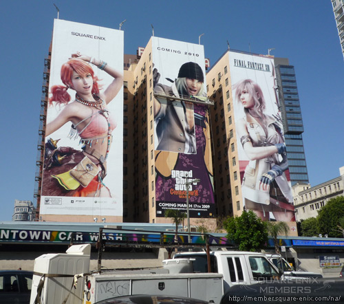 Locandina dei personaggi Final Fantasy XIII