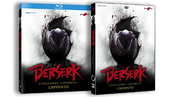 Berserk 3 - L'avvento, Blu-ray e DVD 3D Berserk 3 - L'avvento, Blu-ray e DVD 3D