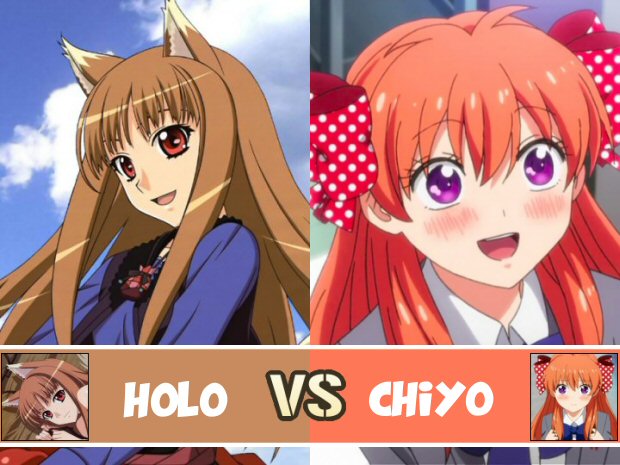Saimoe Animeclick: Holo vs Chiyo