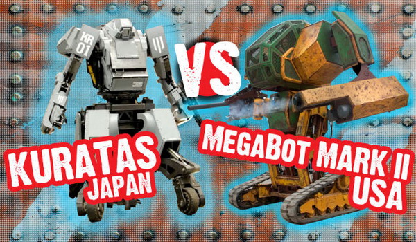 Robot Usa vs Japan