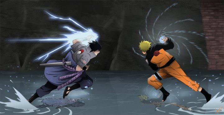 Naruto VS Sasuke