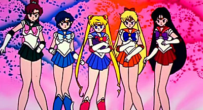 Sailor Moon R - Make-Up! Sailor senshi